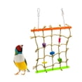 thumbnail image 2 of OULII 1Pack Bird Playground Rope Net for Indoor Play and Climbing, 2 of 8