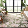 thumbnail image 4 of SAFAVIEH Cabana Iskra Indoor/Outdoor Area Rug, Green/Pink, 8' x 10', 4 of 16
