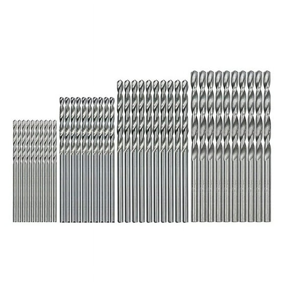 40 Pieces 0.5mm-2.0mm Straight Shank Mini Drill Bit Set Tiny Mini Small Drill Bits Full mj3159