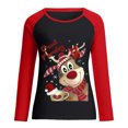 thumbnail image 4 of Sudadera con capucha De manga larga para Mujer, jersey De raglán, camisetas De Navidad, Ropa De invierno, nuevo, 4 of 4