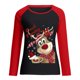 thumbnail image 4 of Sudadera con capucha De manga larga para Mujer, jersey De raglán, camisetas De Navidad, Ropa De invierno, nuevo, 4 of 4