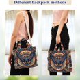 thumbnail image 4 of FORMRS Womens Corduroy Tote Bag Crossbody Shoulder Handbag with Pocket, Blue Geometric Eagle, 4 of 7
