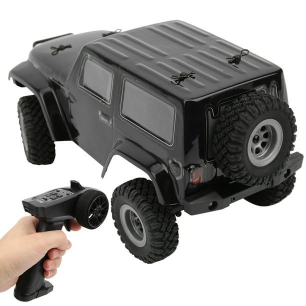 RC Crawler, 1/24 Scale 2.4GHz 4WD Waterproof Off-Road RC Car with 600mAh  Battery & 15 km/h Speed, USB Charging High Simulation Remote Control Truck