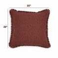 thumbnail image 3 of Expobazaar Linen Throw Pillow, 3 of 4