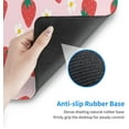 thumbnail image 6 of Gaming Mouse Pad Strawberry Desk Mat for Desktop Long Computer Keyboard Desk Pad Mouse Mat with Non-Slip Rubber Base Stitched Edges for Computer Home Office Gaming 31.5×11.8, 6 of 6