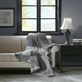 thumbnail image 4 of Comfort Classics Modern Gray Solid Polyester Throw, 60" x 70", 4 of 4