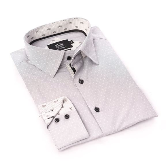 Elie Balleh Black Pinstripe Premium Boys Button Down Shirt