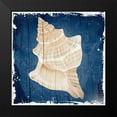 thumbnail image 2 of Allen, Kimberly 12x12 Black Modern Framed Museum Art Print Titled - Coastal Shells 1, 2 of 5