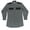 Dark Gray, variant on Two Tone Long Sleeve Uniform Shirt - Tan - L