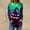 Khaki, variant on YVNAURA Cute Halloween Sweatshirts for Women Crewneck Long Sleeve Pullover Pumpkin Bat Graphic Tops Fall Oversized Loose Fit Vintage Spooky Season Shirts Holiday Party OutfitsHot Pink