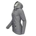 thumbnail image 5 of Women's Plus Size Winter Coat Recycled Puffer Jacket Warm Thicken Parka Overcoat with Removable Hood, 5 of 6