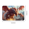 thumbnail image 3 of Goofa 16"x24" Inches Ferocious Dragon Fury Doormats for Outdoor Entrance - Non-Slip Welcome Mat, Heavy Duty Door Mats Outdoor, Spring Doormat, 3 of 9