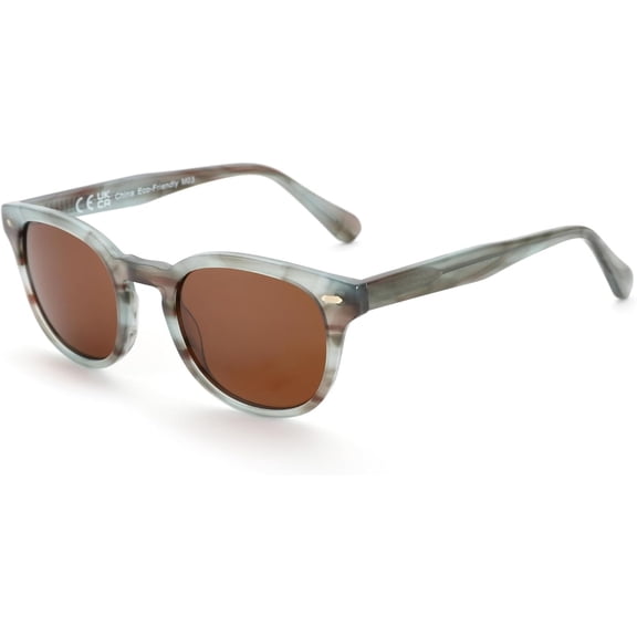 Women Sunglasses Polarized Trendy: Retro Round Sun Glasses UV Protection - Classic Designer Shades Unisex