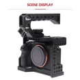 thumbnail image 3 of JLwin AF357 Universal Top Handel Camera Top Handgrip Aluminum Alloy with 4 Cold Shoe Mount Arca Swiss Mount 1/4in & 3/8in Threaded Holes Detachable 3/8in Screw Compatible with Camera Cage Sports, 3 of 7