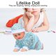 thumbnail image 4 of Crawling Doll, Crawling Baby Doll Crawling Toy Interactive Kids Toy Laughing Talking Singing Crawling(11.5in L Girl) - Xss, 4 of 5