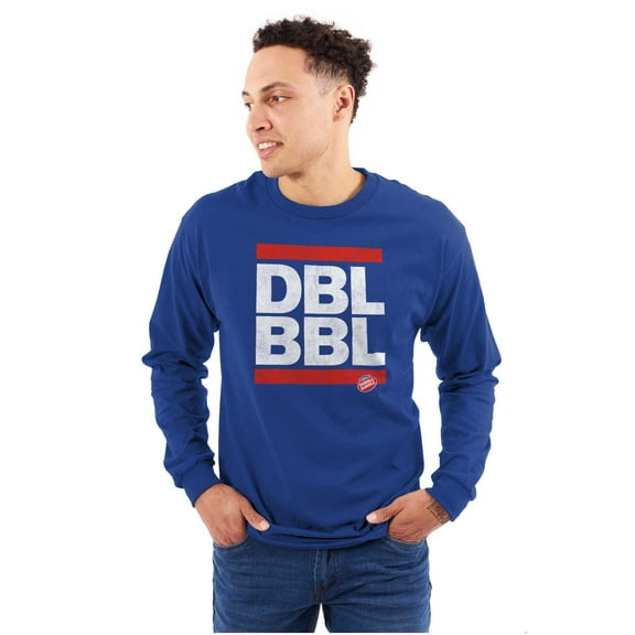 Vintage Run Dubble Bubble Retro Logo Long Sleeve TShirt Men Women Brisco Brands M