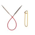 thumbnail image 1 of Agujas de tejer circulares ChiaoGoo rojas 23 cm US 4 (3,5 mm), 1 of 3