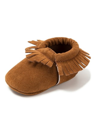 Baby girl moccasin shoes sales
