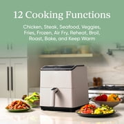 COSORI Dual Blaze 6.8qt Ceramic Coating Smart Air Fryer - Off White