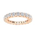 thumbnail image 1 of Bande Éternité Diamond pour Femmes 2.00 Carat TW Ronde en or Blanc, Jaune Ou Rose 10k (G-H, I2), 1 of 2