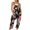 Black women's jumpsuit, variant on Dyegold Jumpsuits for Women Casual, Womens Wide Leg Jumpsuit With Pockets Spaghetti Strap Baggy Overalls Daisy Print Loose V-Neck Sleeveless Trousers Black_Friday