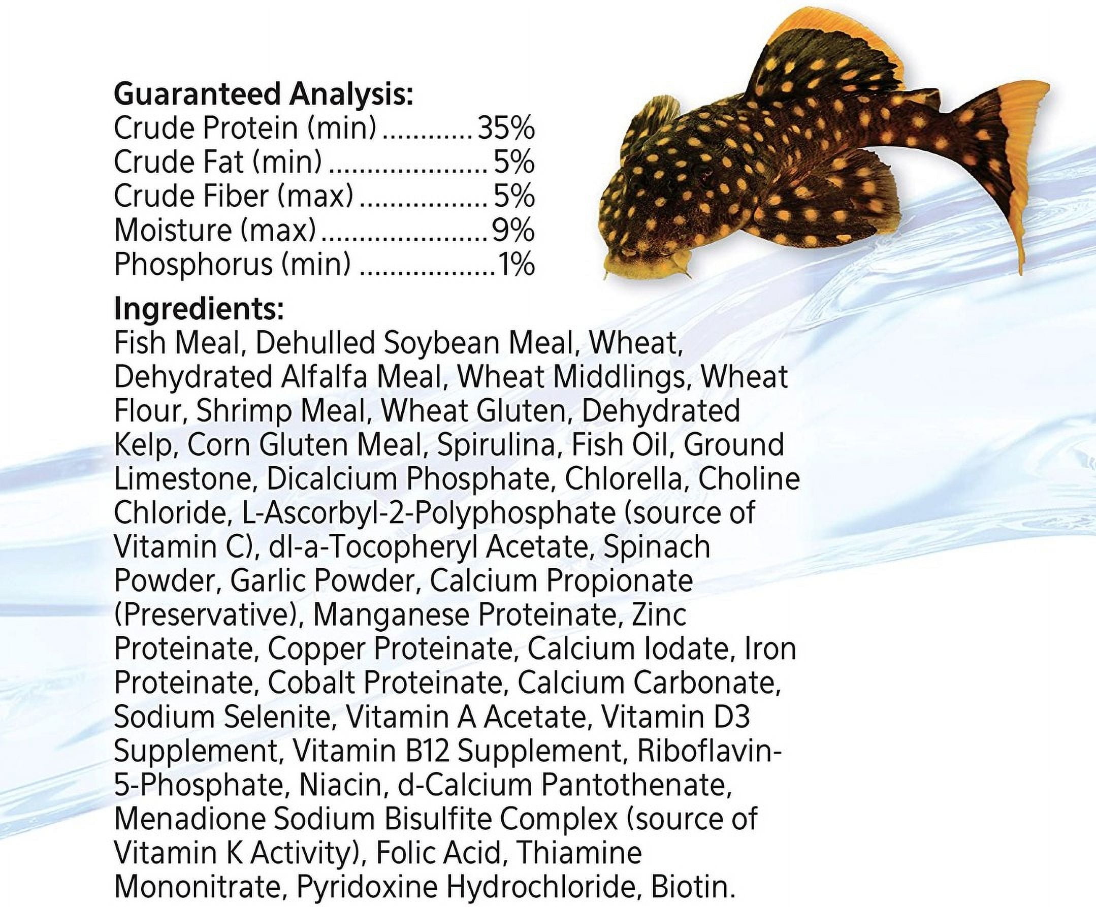 Aqueon Algae Rounds Fish Food [Aquarium Bottom Feeder Food, Aquarium Supplies] 9 oz (3 x 3 oz)