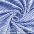 thumbnail image 6 of CHUN YI 1-Piece Checks Stretch Sofa Cover Slipcover Couch Cover, XL-Sofa, Blue Purple, 6 of 6