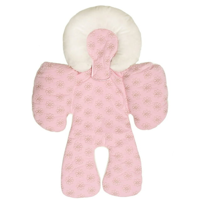 Colchón para carrito de bebé, protector, ecológico, para cochecito de bebé, cojín rosa