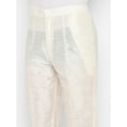 thumbnail image 5 of Mens Handmade Silk Blend Festive Kurta With Trouser Style Ethnic Pants Bottom, 5 of 7
