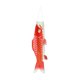 thumbnail image 2 of Bandera de carpa de 70 cm, cometa de bandera de pez colgante colorido para regalo de Koinobori (rojo) Ndcxsfigh  Libre de BPA, 2 of 8