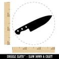 thumbnail image 2 of Chef Knife for Cooking Self-Inking Rubber Stamp Ink Stamper - Orange Ink - Small 3/4 Inch, 2 of 7