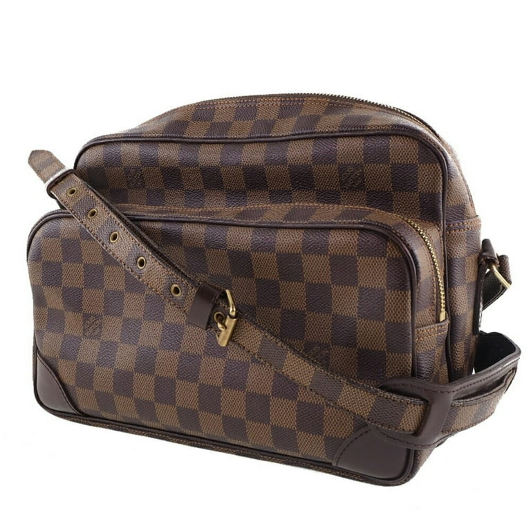 Louis Vuitton Nile Bag in Monogram Canvas and Brown Leather 