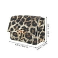 thumbnail image 4 of RENACLIPY Leopard Print Small Crossbody Bag with Metal Chain Strap, Lightweight Stylish Shoulder Purse for Everyday Use, 4 of 6