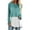 Green, variant on Hibeli Women Summer Contrast Color Tunic Tops Round Neck Short Sleeves Color Block Tunic Top Shirt