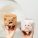 thumbnail image 3 of Billuyoard Juego de 4 tazas apilables para amantes, amantes, adorables ilustraciones de tazas, gato, lindo gato, tazas apilables, juego de bebidas Teteras Blanco 300ML, 3 of 6