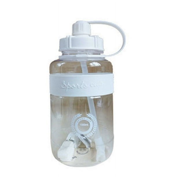 Hervidor de agua de gran capacidad, taza de agua portátil para deportes al aire libre, taza de agua de plástico para fitness