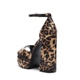 thumbnail image 2 of Sandalia DREAM PAIRS SDHS2324W Plataforma con Tacones Leopardo 16.5 cm, 2 of 5