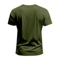 thumbnail image 5 of Men's V-Neck Slim Fit T-Shirt, Soft Cotton Short Sleeve Top, Casual Athletic Tee for Everyday Wear, Burgundy, 5 of 8