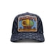 thumbnail image 2 of KNITE Gorra Farmer Corn Blue Trucker Hombre Ajustable Cosecha Estilo Rancher, 2 of 4