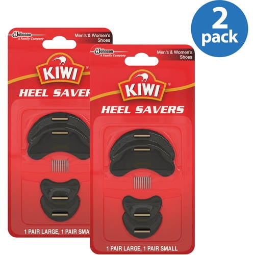 KIWI Leather Heel Savers 2 Pairs 