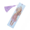 thumbnail image 4 of Naiovety Marcapáginas con pintura de diamantes 5D DIY, decoración de borlas de cuero, marca de libro para el Día de San Valentín, graduación, Artesanía Elefante Naiovety HA003279-02, 4 of 6
