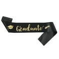 thumbnail image 1 of Fgnfyis I Graduated Sash Ribbon Graduation Stole Accessory Party Decoration Supplies for Graduate Celebration Yellow, 1 of 2