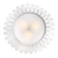 thumbnail image 4 of 47694TXP Hinkley Lighting Reina - 15W 3 LED Medium Tapered Chandelier-12 Inch Tall and 25.5 Inch Wide-Textured Plaster Finish, 4 of 11