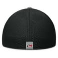 thumbnail image 4 of Men's Fanatics Black Carolina Hurricanes Fundamentals Span Flex Hat, 4 of 4