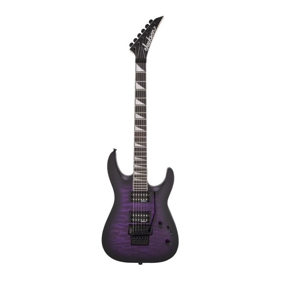 Pre-Owned Jackson JS Series Dinky Arch Top JS32Q DKA Electric Guitar (Transparent Purple Burst)