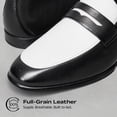 thumbnail image 2 of Bruno Marc Men's Classic Penny Loafers Leather Dress Shoes Comfort Lightweight Slip-on Shoe, 2 of 6