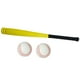 thumbnail image 5 of Juguetes de béisbol para niños, bates de béisbol, juguetes para batear, mini bates de béisbol blandos. amarillo 54cm, 5 of 9