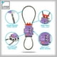 thumbnail image 3 of Candados TSA para Equipaje Lewis N Clark 3X Seguridad Paquete de 1 Color Morado, 3 of 7