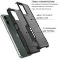 thumbnail image 6 of For Motorola Moto G 5G 2024 Phone Case, Moto G 5G 2024 Case, Dual Layer Shockproof Heavy Duty Military Grade Protective Case Hybrid Rugged Cover for Moto G 5G 2024, Black, 6 of 12