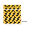 thumbnail image 2 of 4pcs Warning Sign Sticker Non-Slip Abrasive Decal Stair Warning Tape Caution Wet Floor Sign, 2 of 9